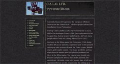Desktop Screenshot of mytowercrane.com